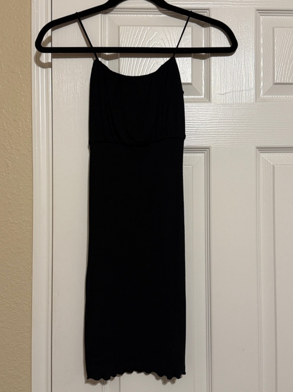 wild fable Black Mini Slip Dress